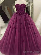Charming Sweetheart Floor-Length Wedding Dress With Patchwork,Prom Dresses